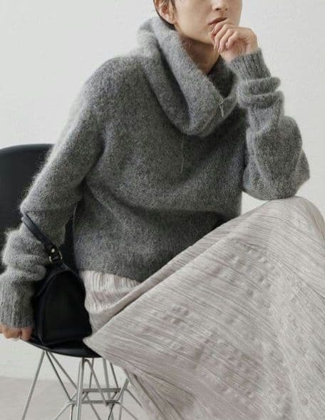 【THE PAUSE】ハーフジッププルオーバー