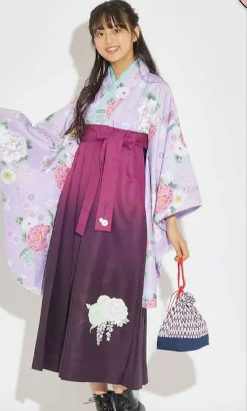 ピンクラテ 袴 150cm 簡単着付け ピンクラテ卒服ワンピース160cmセット