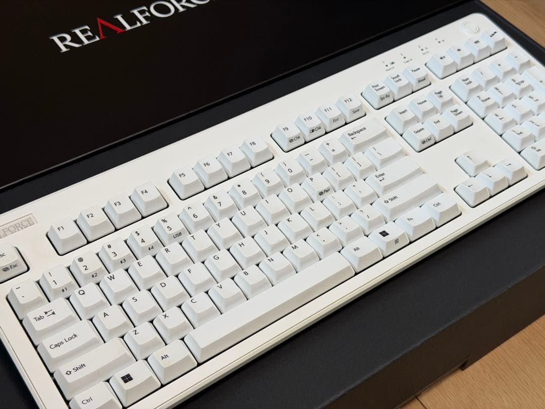REALFORCE R3 キーボード／R3HB21 英語配列 中古
