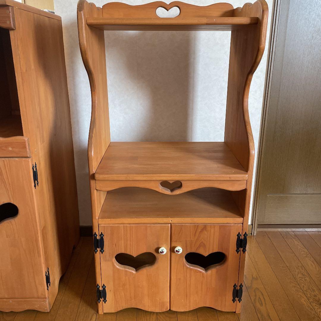 ハンドメイド家具　カントリー家具　ハート