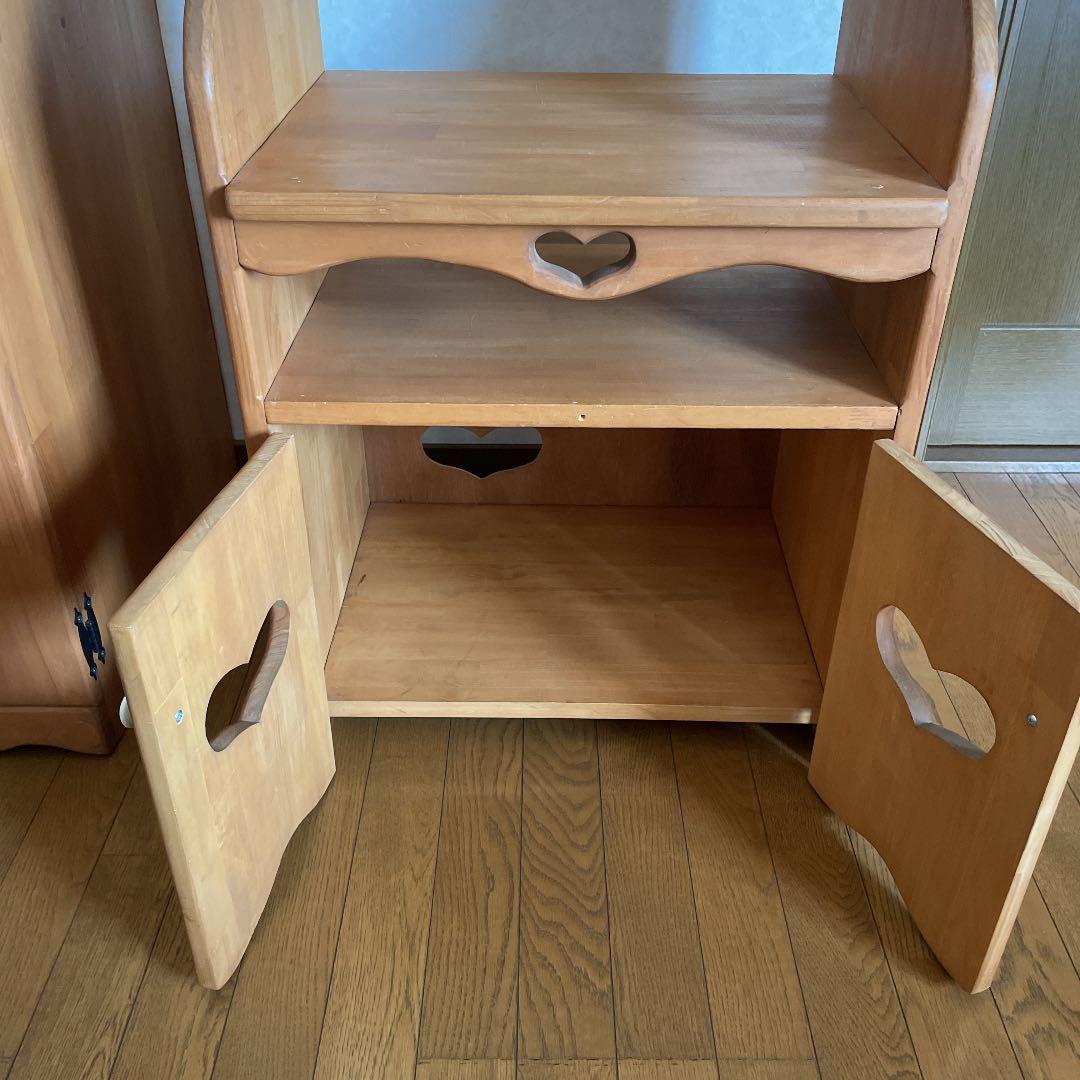 ハンドメイド家具　カントリー家具　ハート