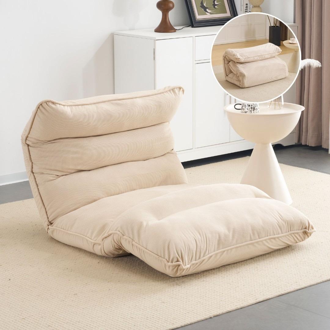 ソファベッド ローソファー 1人掛け マルチに使える 座椅子 リクライニング