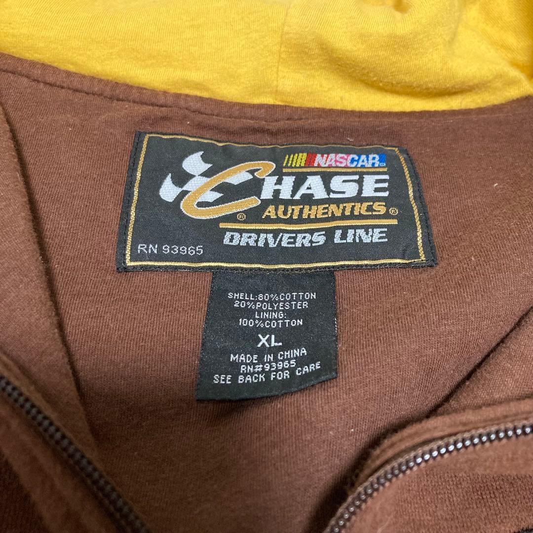 CHASEAUTHENTICS レーシングハーフジップ パーカー 激レア 古着