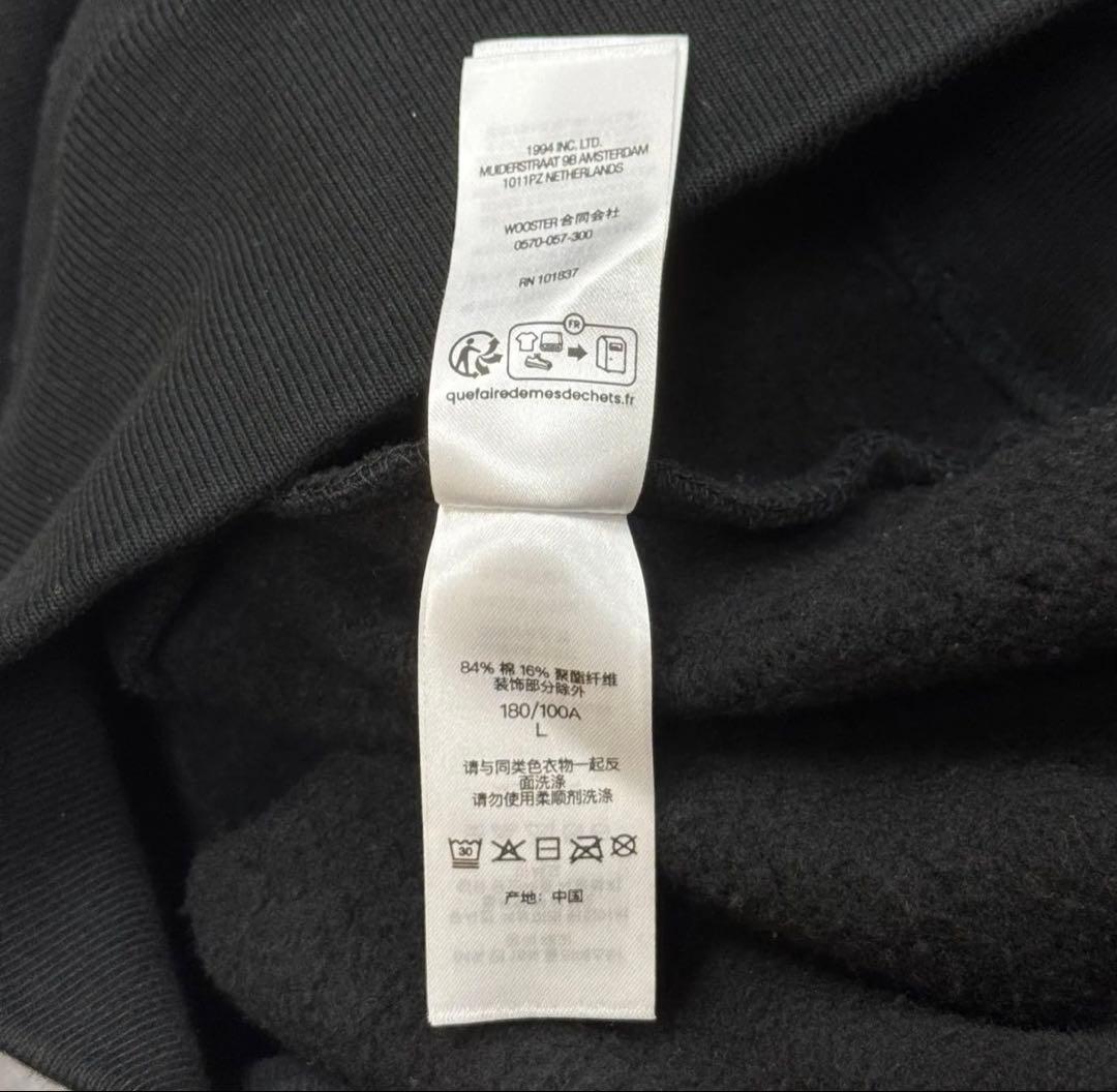 SUPREME カレッジエイトパッチワークレザーパーカー