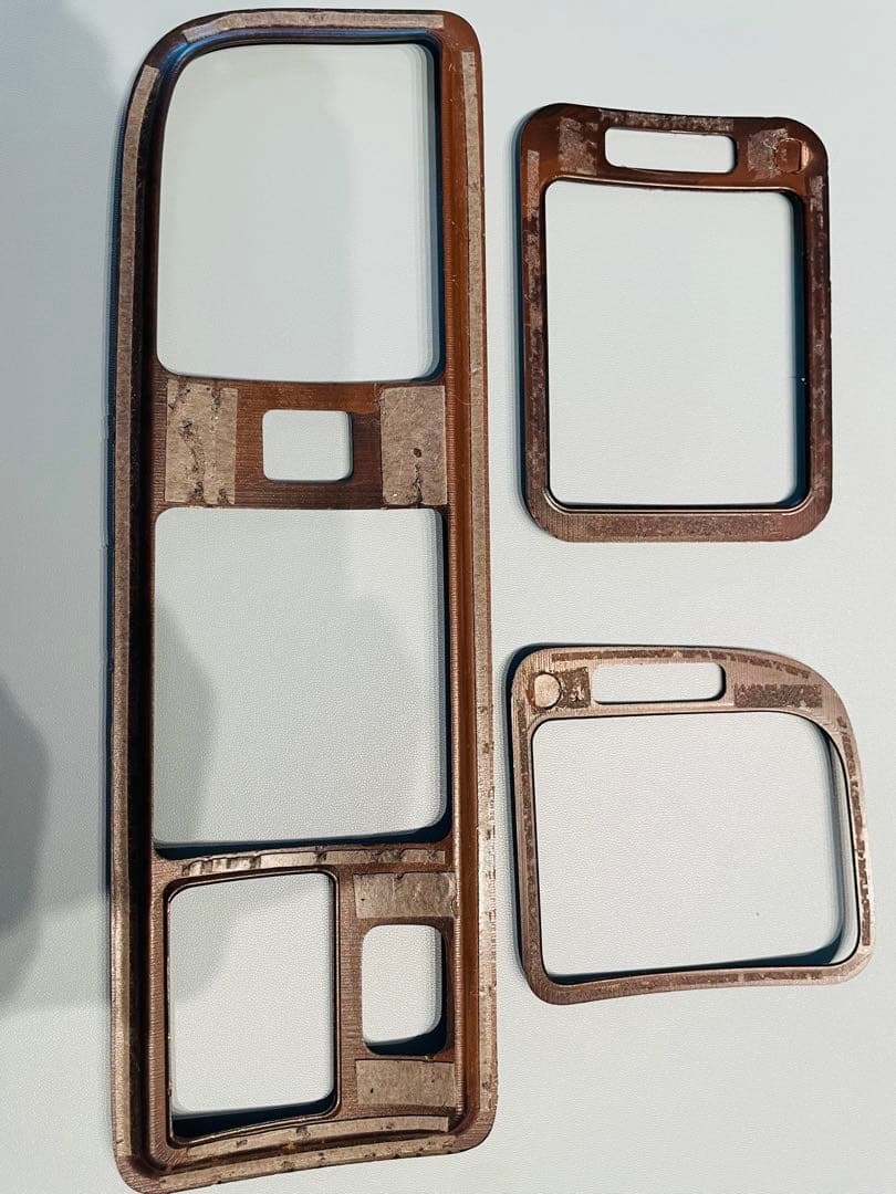 JZX100 GX100純正OPエアコン木目パネル