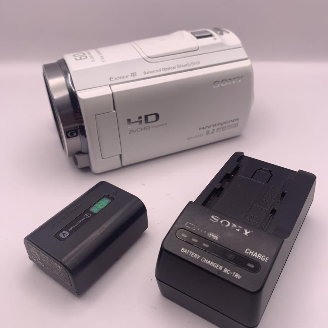 【ビデオカメラ】SONY HDR-CX535（白）