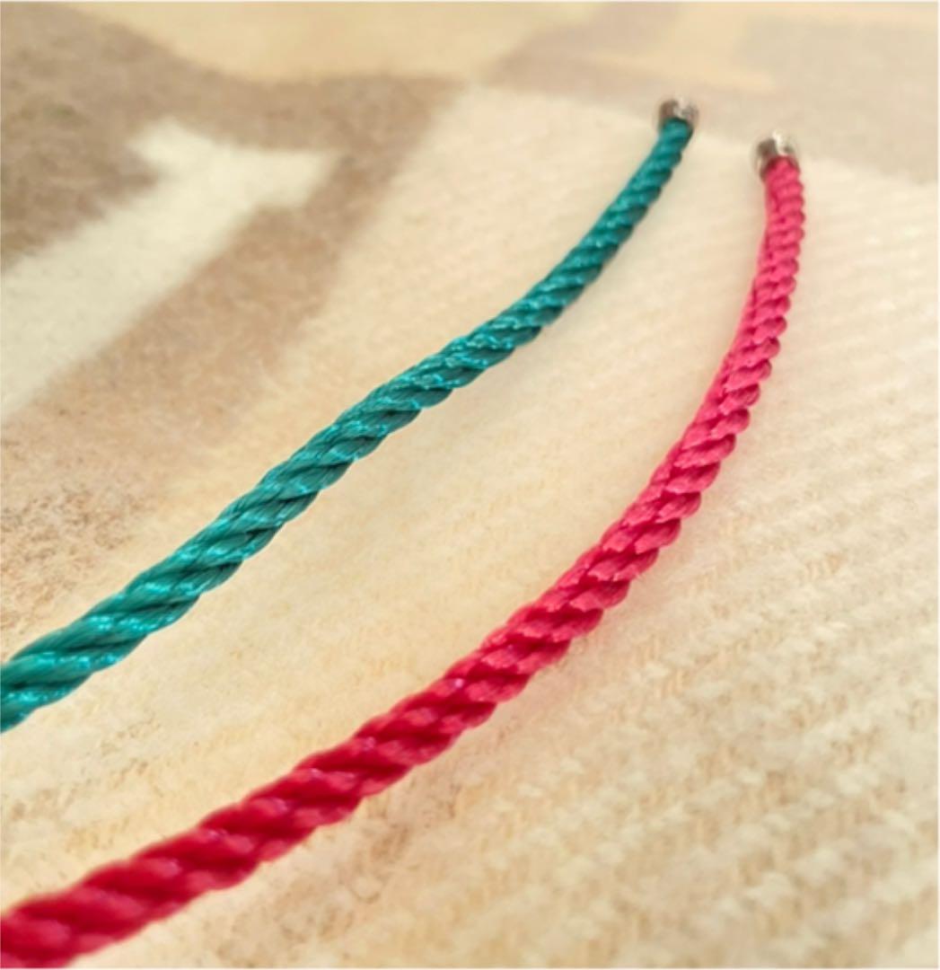 フレッド　 ブレスレット　フォース10 ケーブル　ローズウッド　ホワイトゴールド