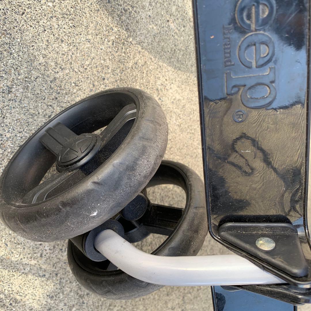 Jeep ダブルベビーカー ブラック　2人乗り 双子