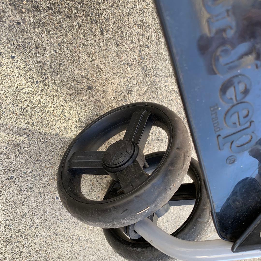 Jeep ダブルベビーカー ブラック　2人乗り 双子