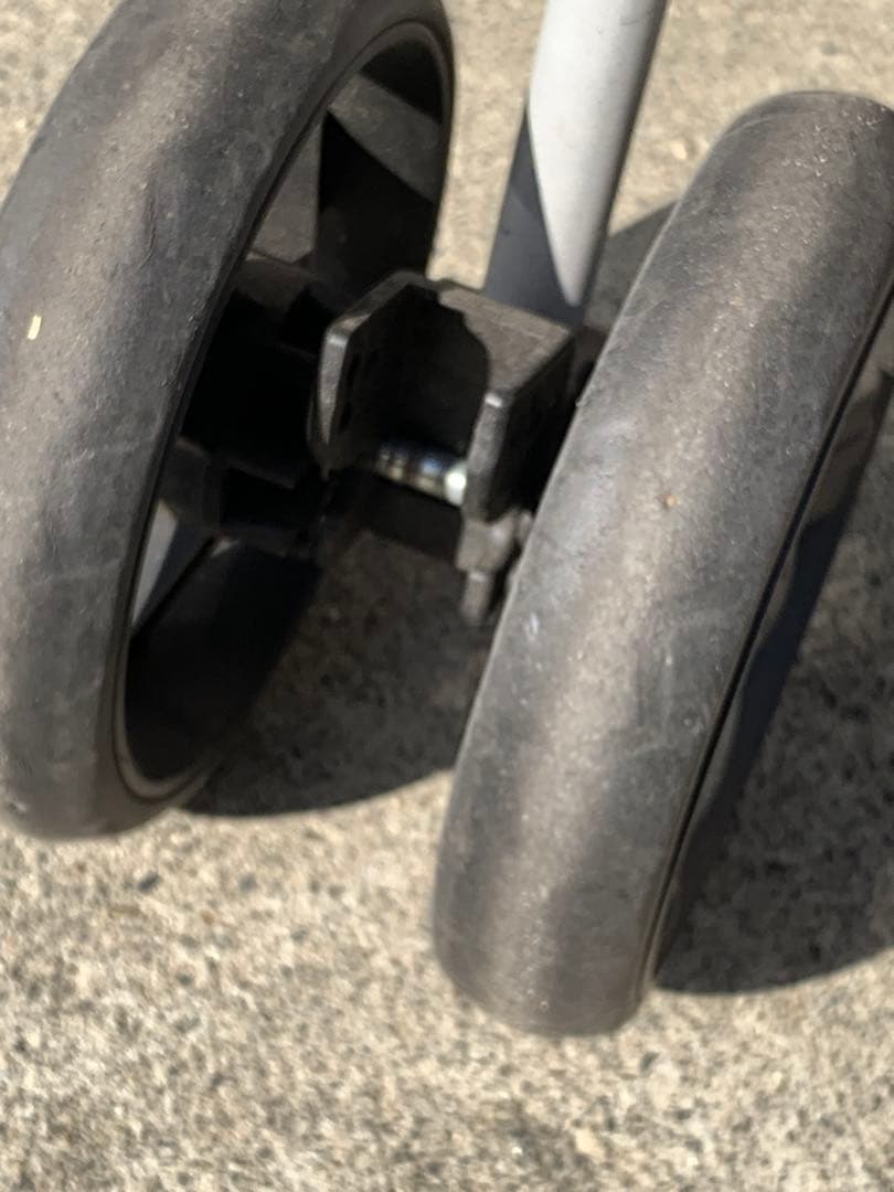 Jeep ダブルベビーカー ブラック　2人乗り 双子