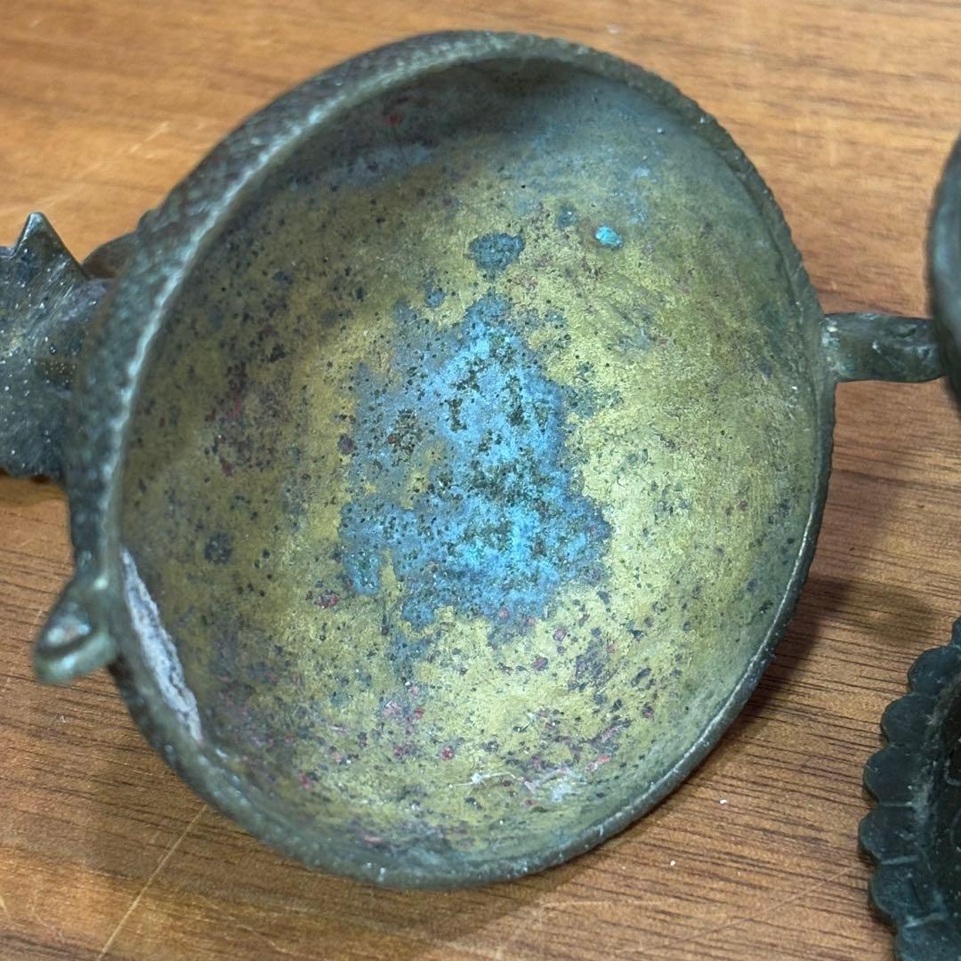 昔中国で購入した銅器の置物　仏具