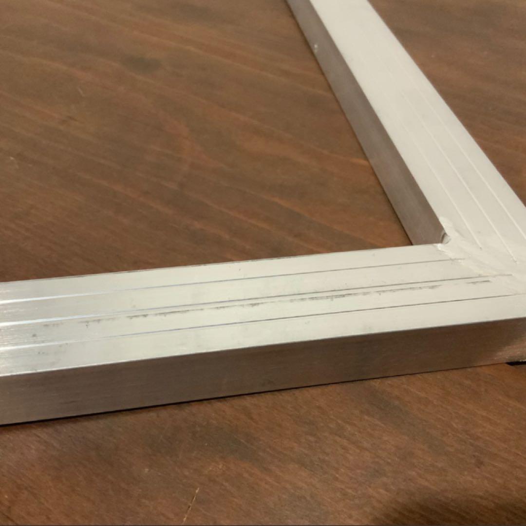 ◆未使用◆シルクスクリーン アルミ枠・アルミフレーム【50×40㎝】4個セット