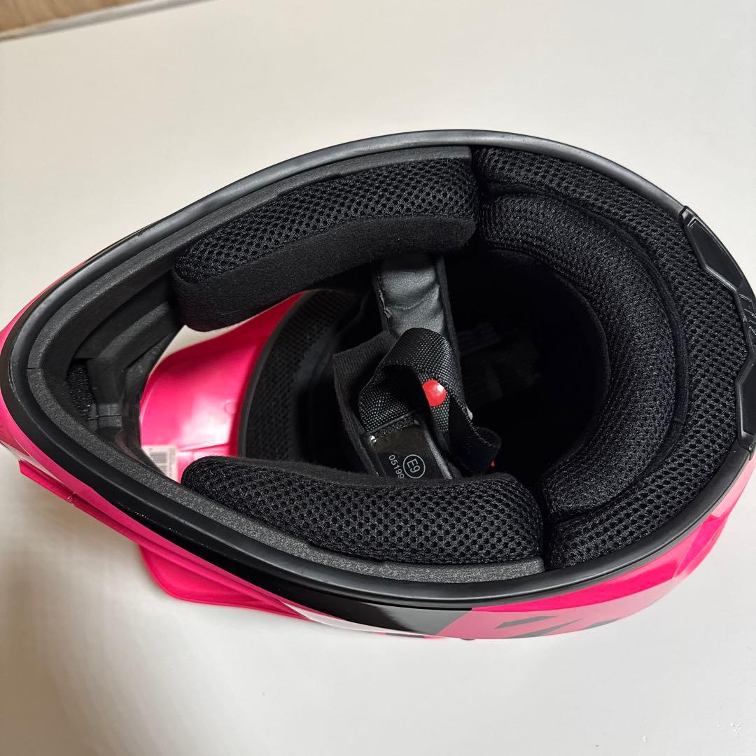 FOX モトクロス　ヘルメット　Lサイズ　ピンク　V1 59-60 オフロード