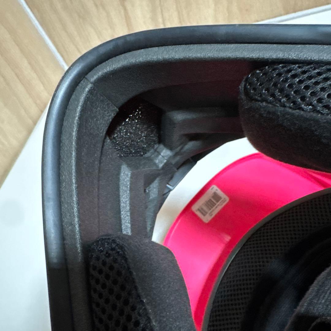 FOX モトクロス　ヘルメット　Lサイズ　ピンク　V1 59-60 オフロード