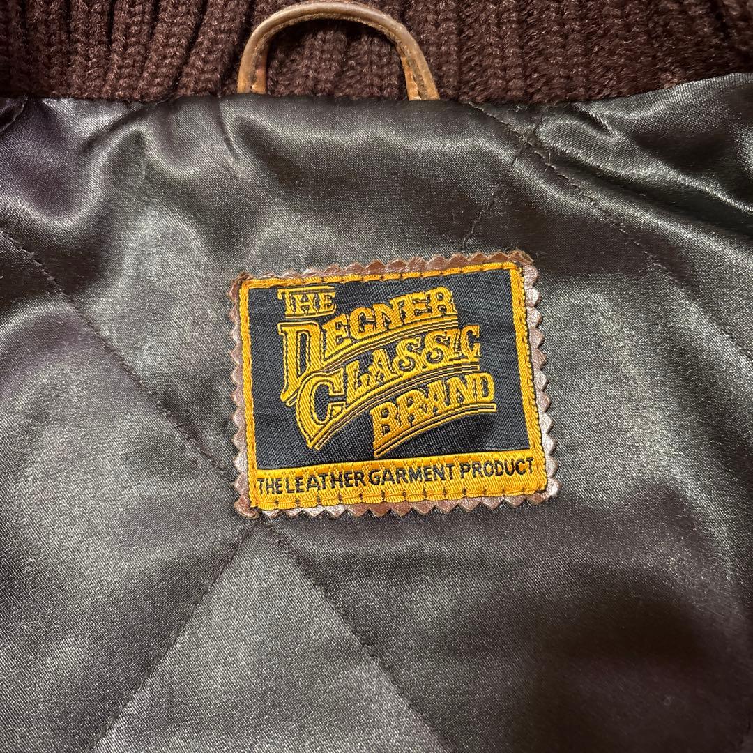 DEGNERデグナー　レザージャケット　牛革　M