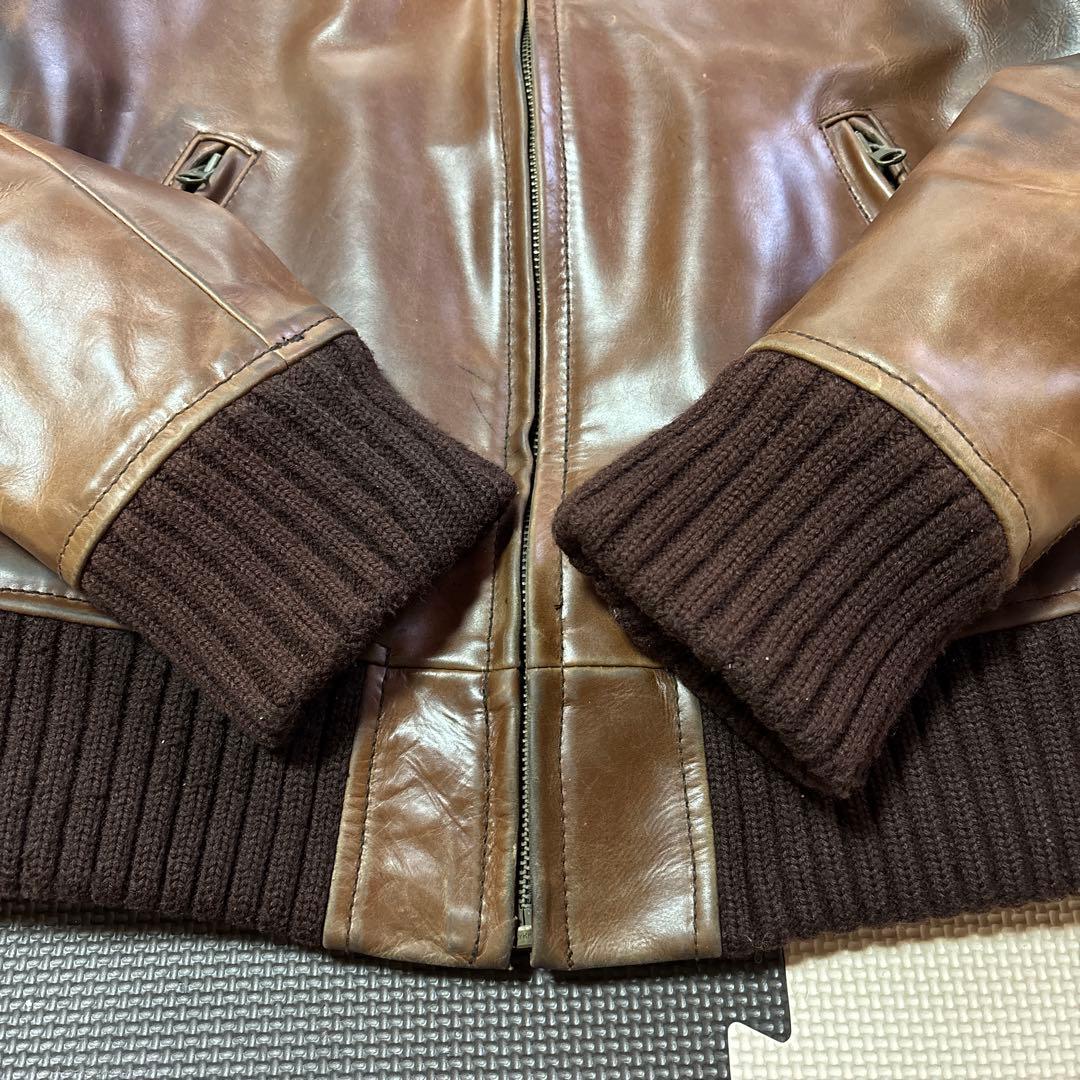 DEGNERデグナー　レザージャケット　牛革　M