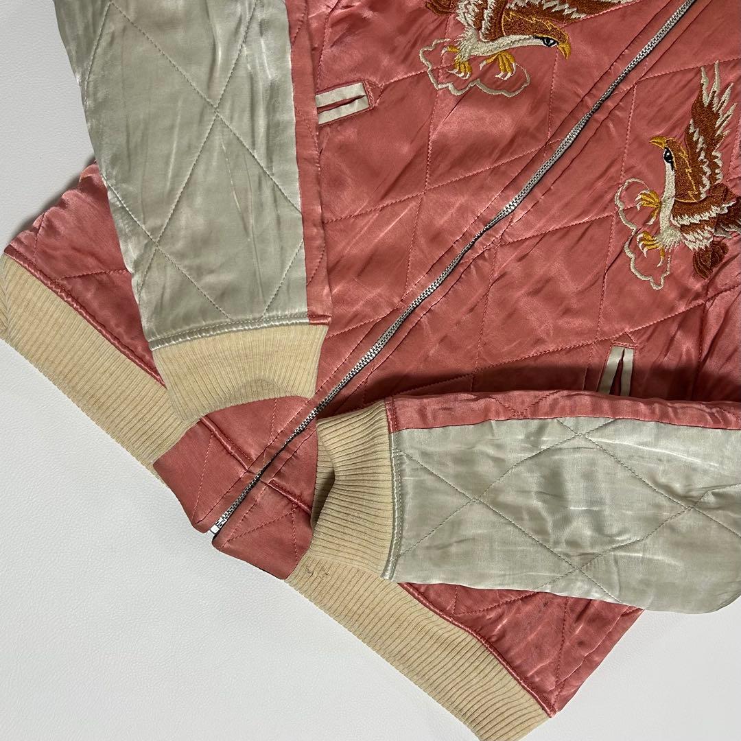 【希少】 THE FLAT HEAD スカジャン ジャケットベロア 別珍 龍