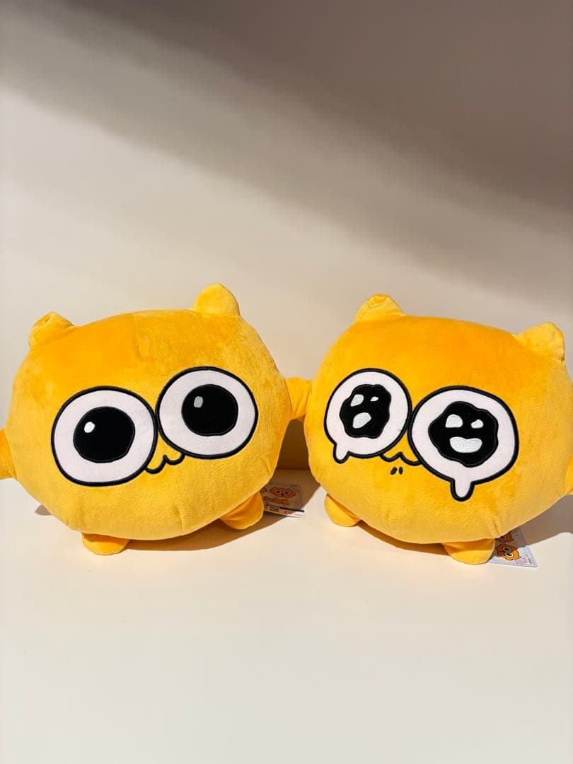 うんたねこ BIGぬいぐるみ 全2種セット ふつう かなしい