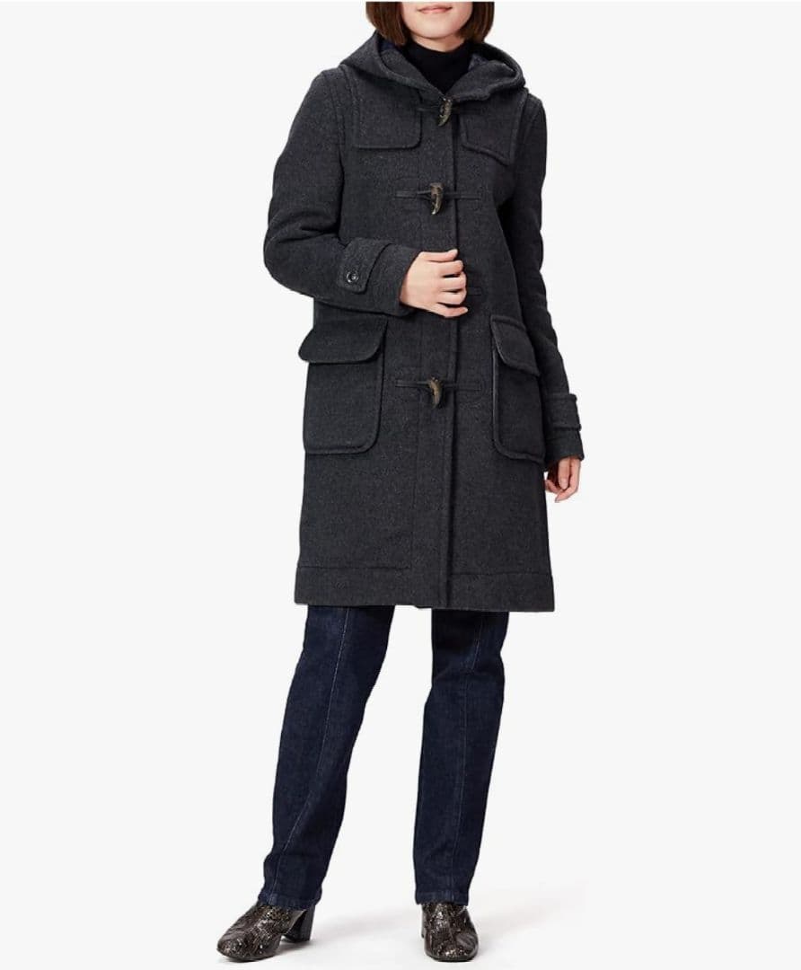 新品　ロンドントラディション　英国製ダッフルコート ERICA　レディース