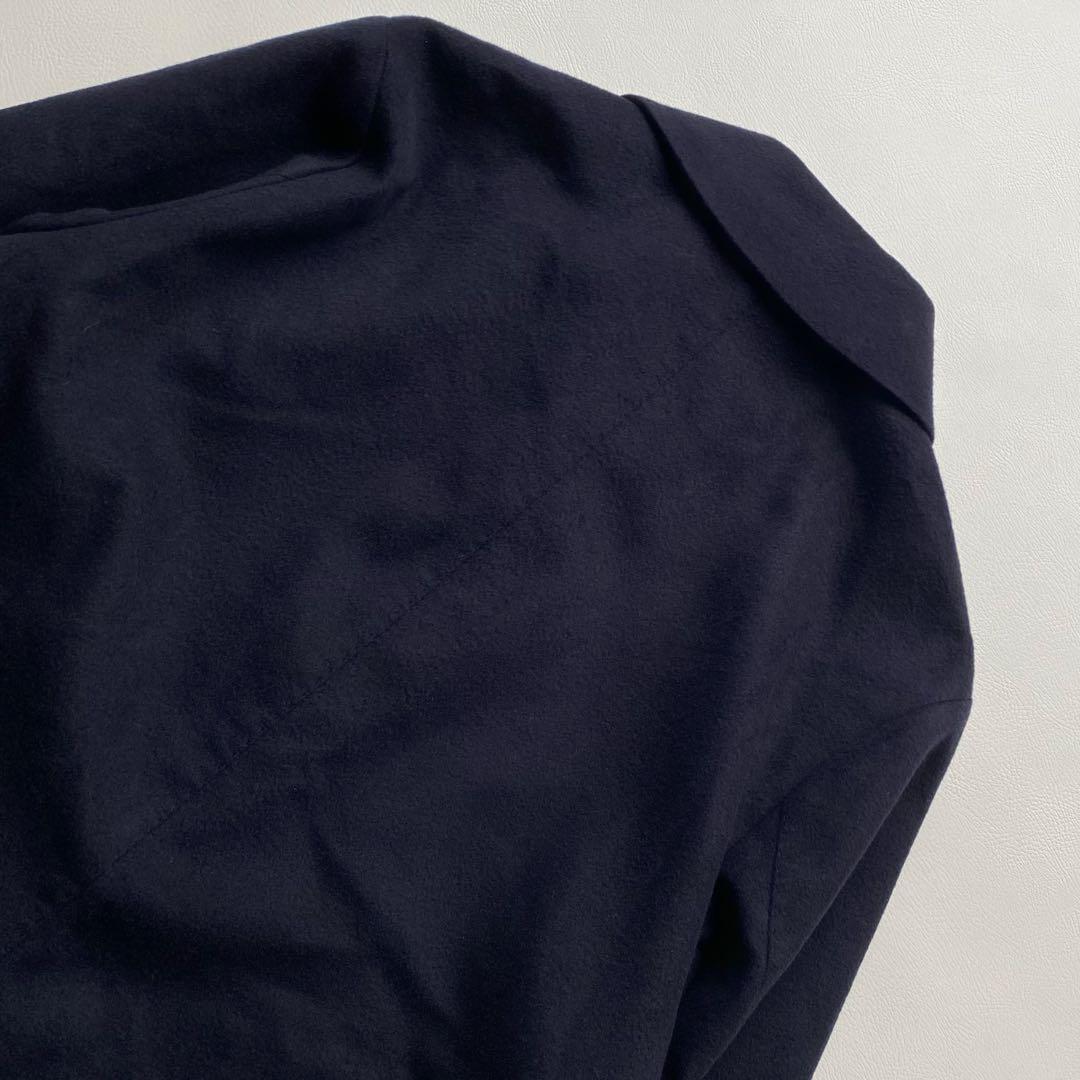 スーパー120】マッキントッシュ　ウールボンディング　ウェリントン ステンカラー