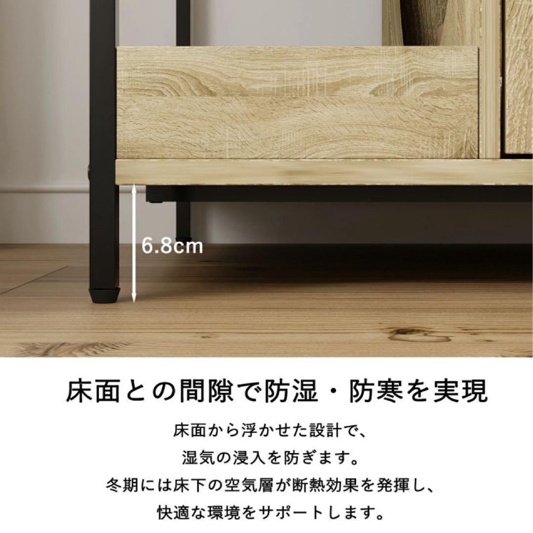 キャットハウス 猫トイレキャビネット 幅108cm 高さ74cm 奥行50cm