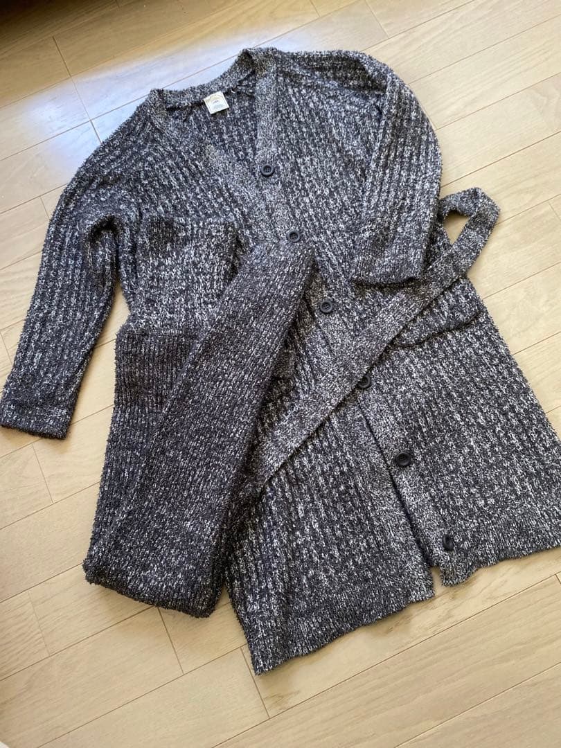 美品　ジェラートピケ　ニット　セットアップ　グレー　ネイビー