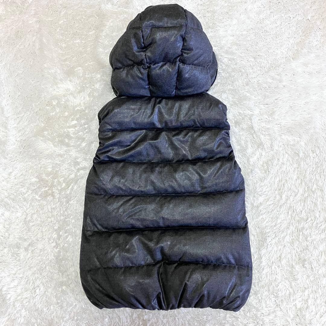 極美品 デュベティカ 別注 ダウン ベスト カシミヤ FEBEDUE グレー