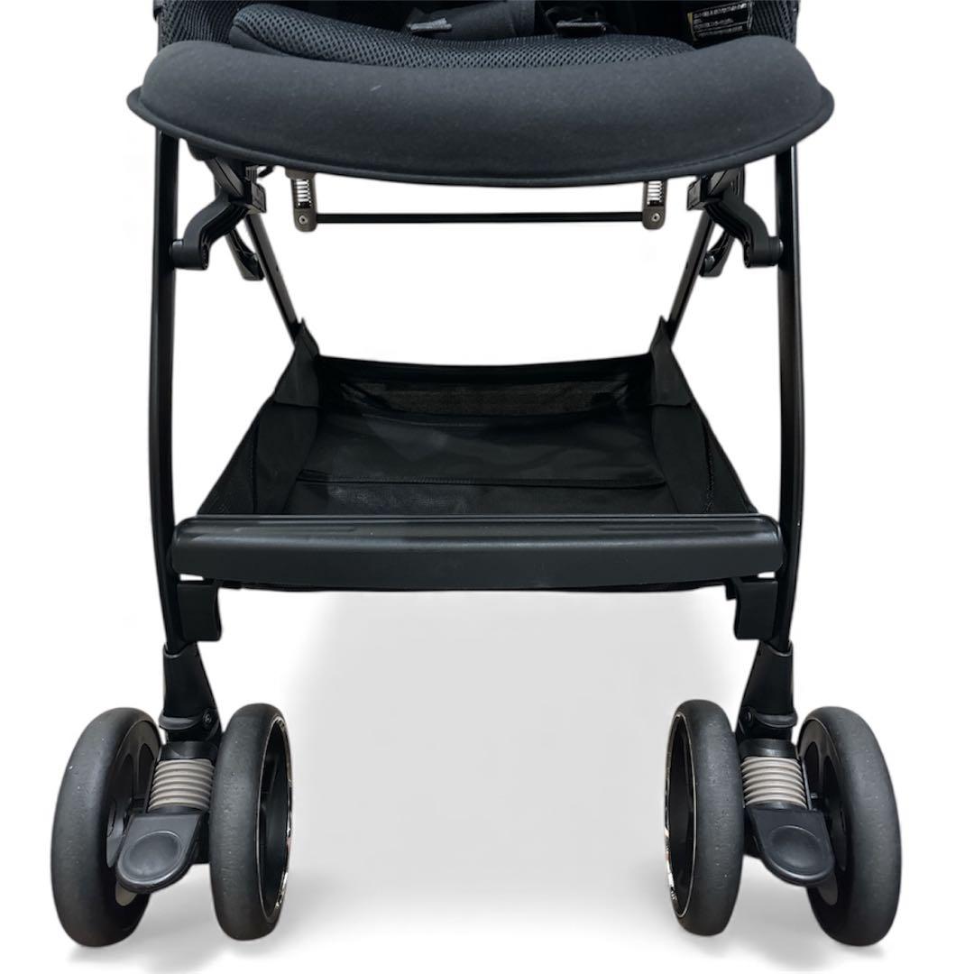 【美品】Aprica オプティア クッション グレイス ダークネイビー AB型