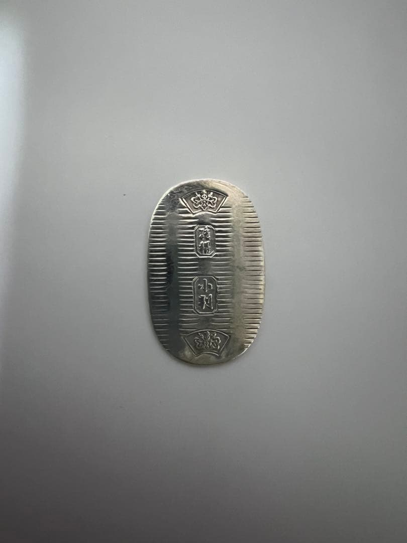 徳力　純銀製 小判　5g シルバー