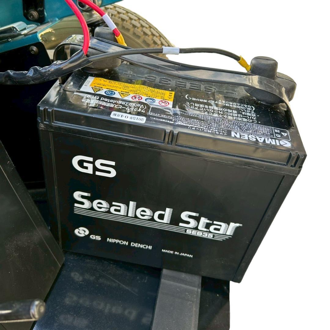 今仙 電動車椅子 EMC-230 バスケットかご+ミラー付 動作OK