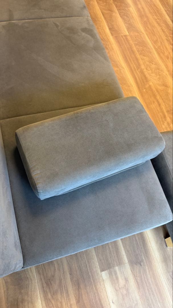 FLANNEL SOFAスツールと肘置きクッション