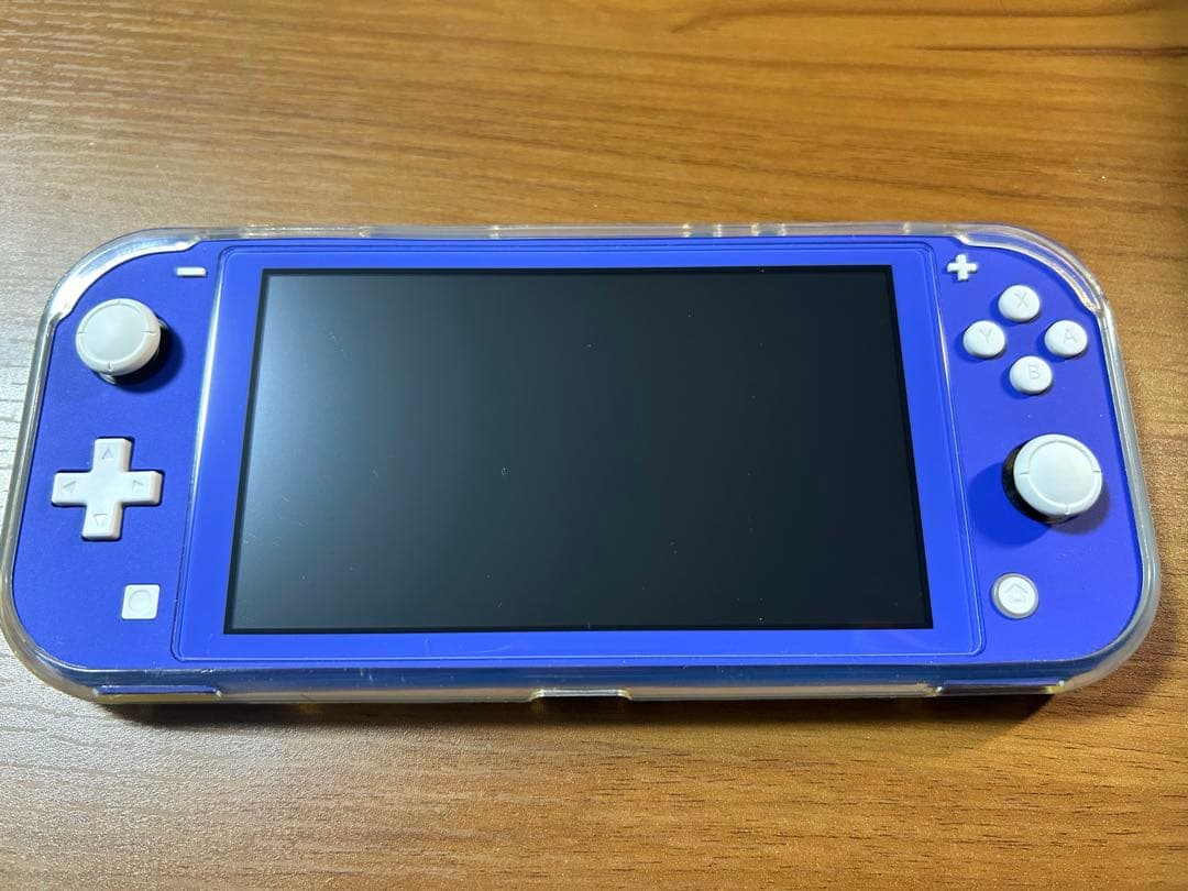 【極美品】Nintendo Switch Lite ブルー 保証付　ケース付