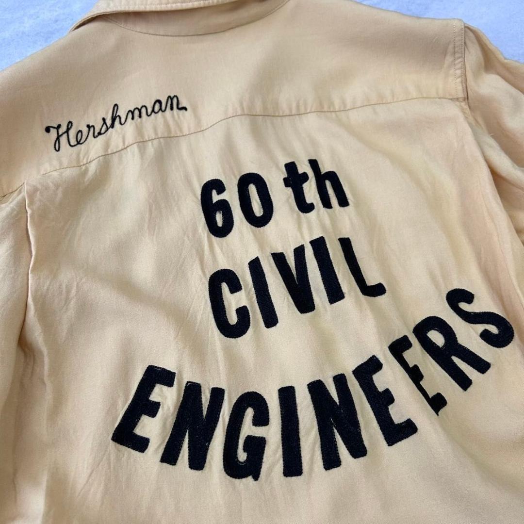 301 BETTER THAN 刺繍 ヴィンテージ ボウリングシャツ USA製