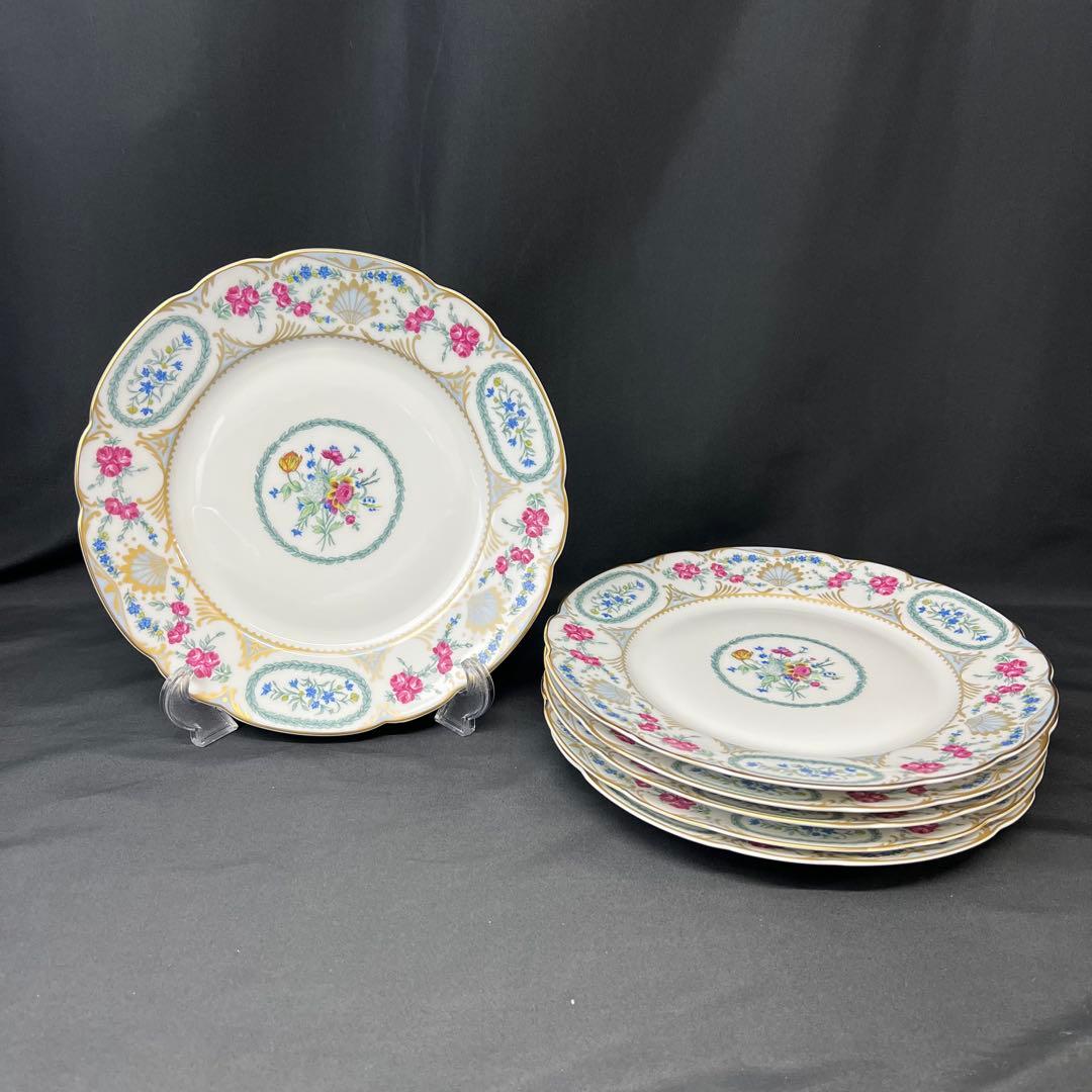 ベルナルド リモージュ VIGNY ヴィニー ディナープレート 26cm 6枚