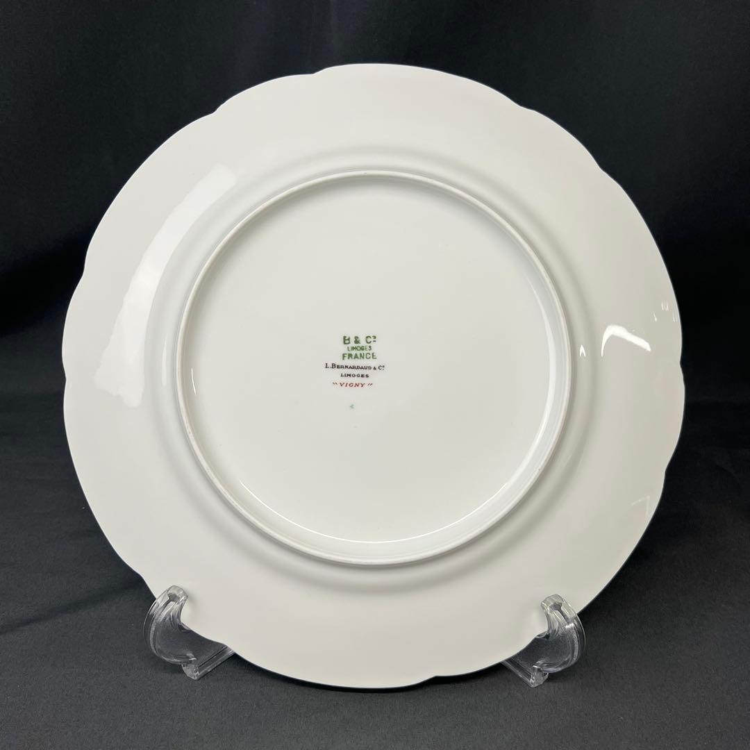 ベルナルド リモージュ VIGNY ヴィニー ディナープレート 26cm 6枚