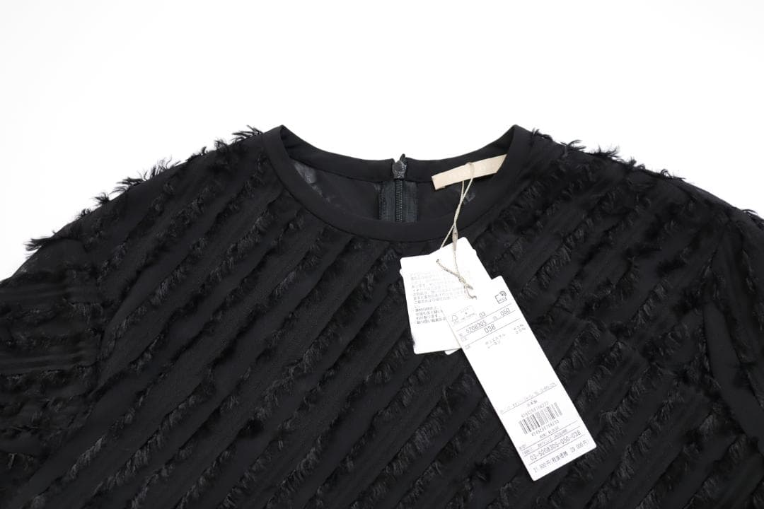 theory luxe 25AW ジャガードブラウス 辻直子