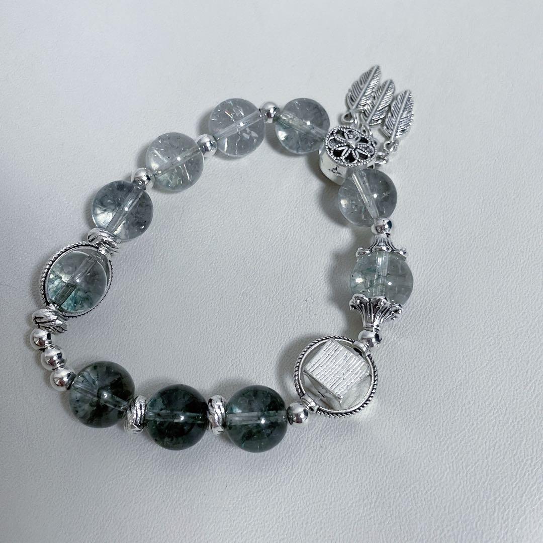 【お値打ち 一点物】天然石 ブレスレット ハンドメイド