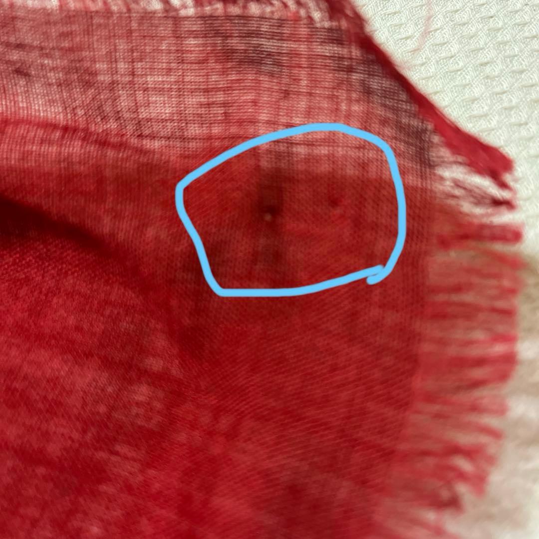 CHANEL 大判ストール　ウール・シルク