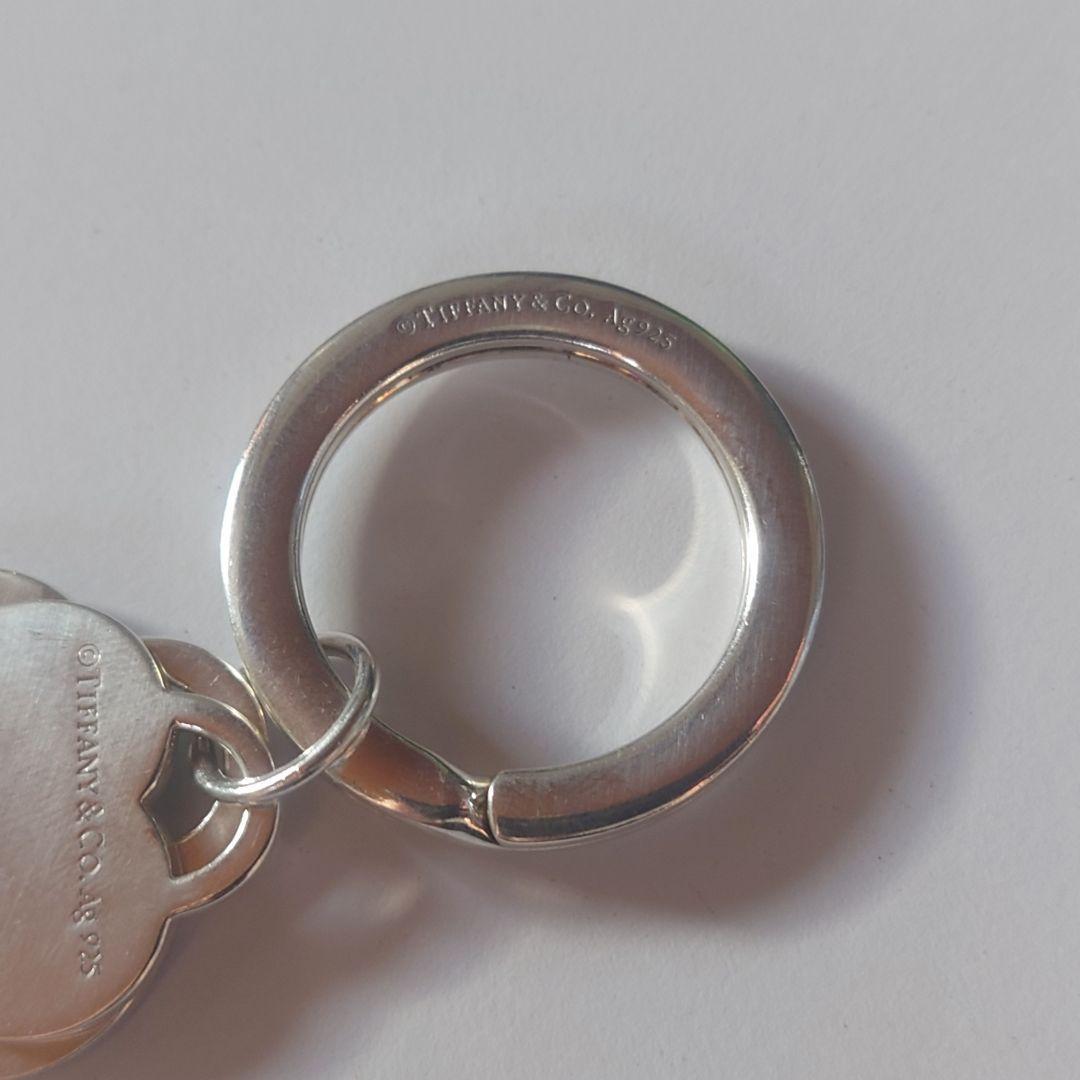 極美品 ティファニー キーリング リターントゥハート ブルーハート ケース付き