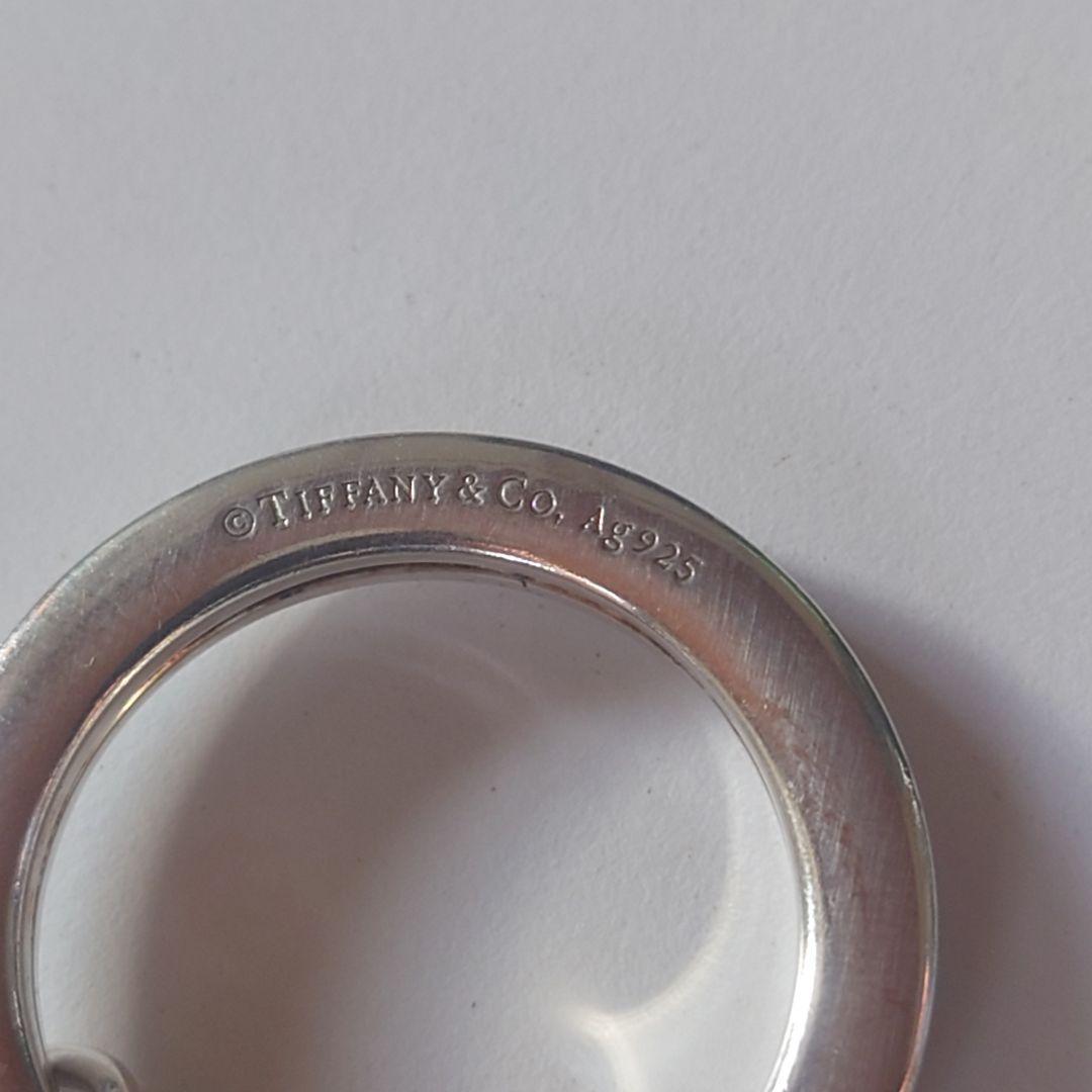 極美品 ティファニー キーリング リターントゥハート ブルーハート ケース付き