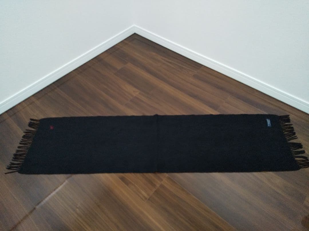 BURBERRY バーバリーロンドン カシミヤ100%マフラー ブラック