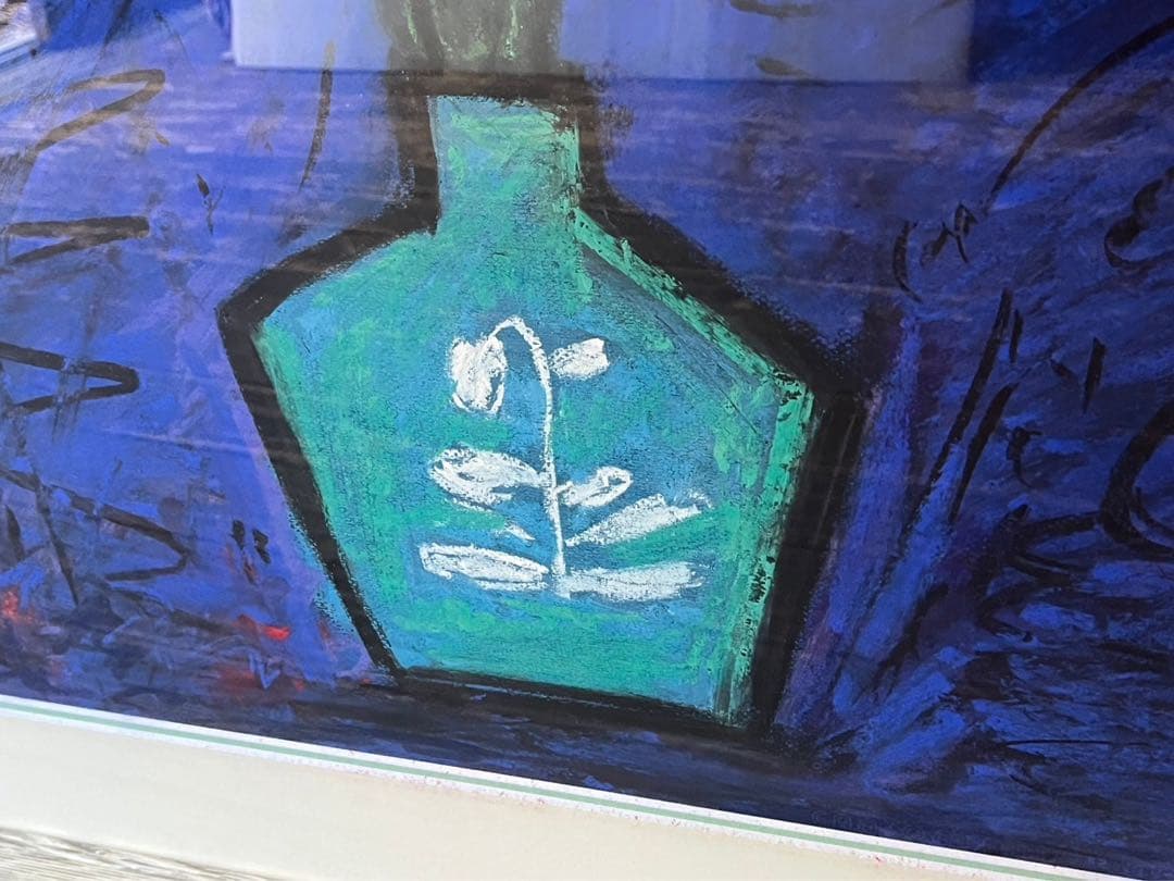 額縁 インテリア 絵画 s.Mori 洋画風 アンティーク