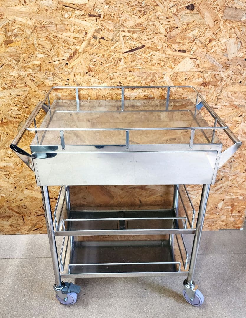 福岡　引き取り限定　ステンレスワゴン　医療用