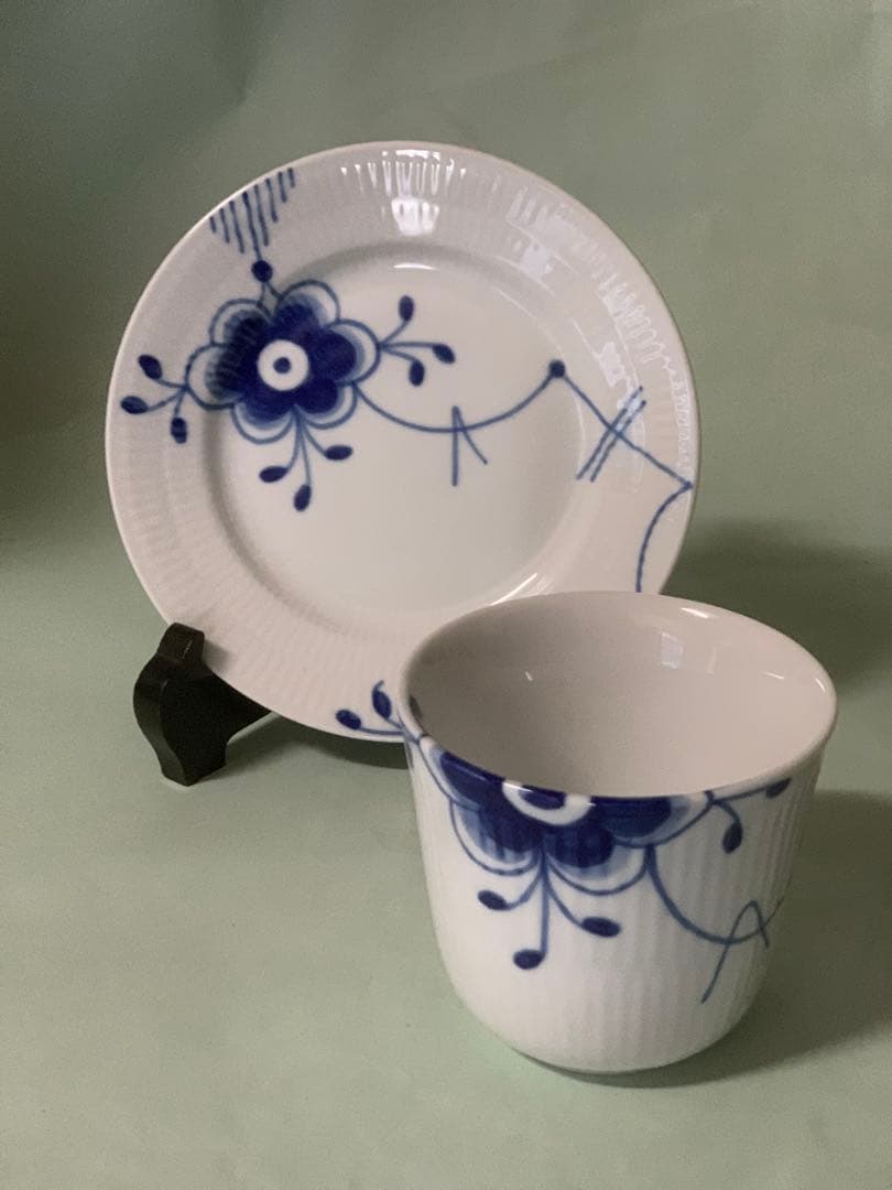 ロイヤルコペンハーゲン　ブルーフルーテッドメガシリーズ4点セット