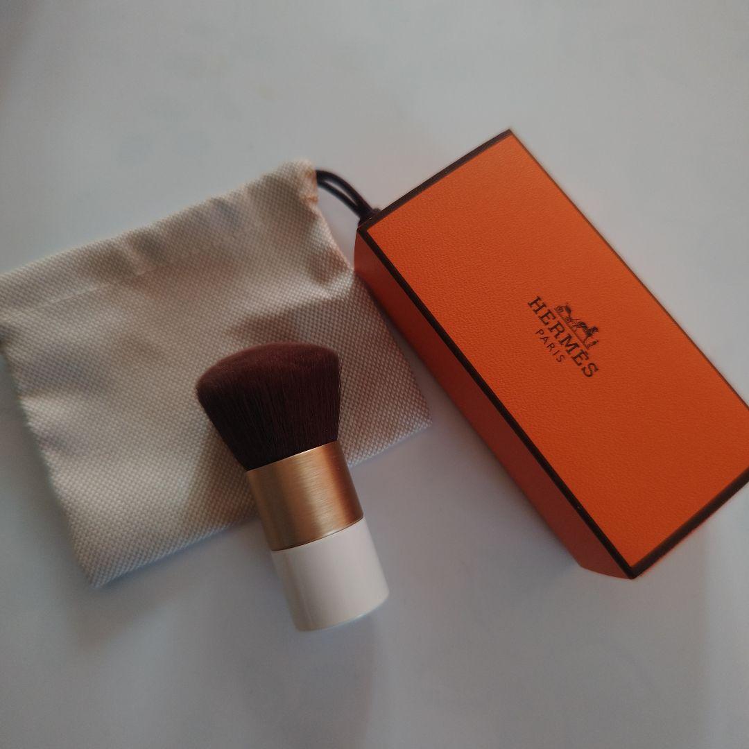 HERMES チークカラー ブラッシュ ソワイユーズ 37&ノマドブラシ