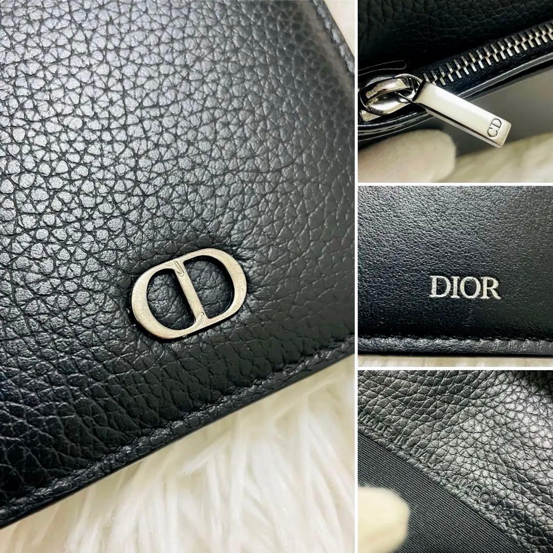 極美✨ディオール 長財布 バーティカルウォレット アイコン CDロゴ ブラック