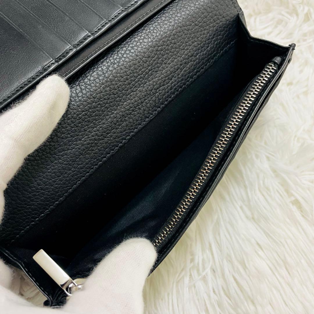 極美✨ディオール 長財布 バーティカルウォレット アイコン CDロゴ ブラック
