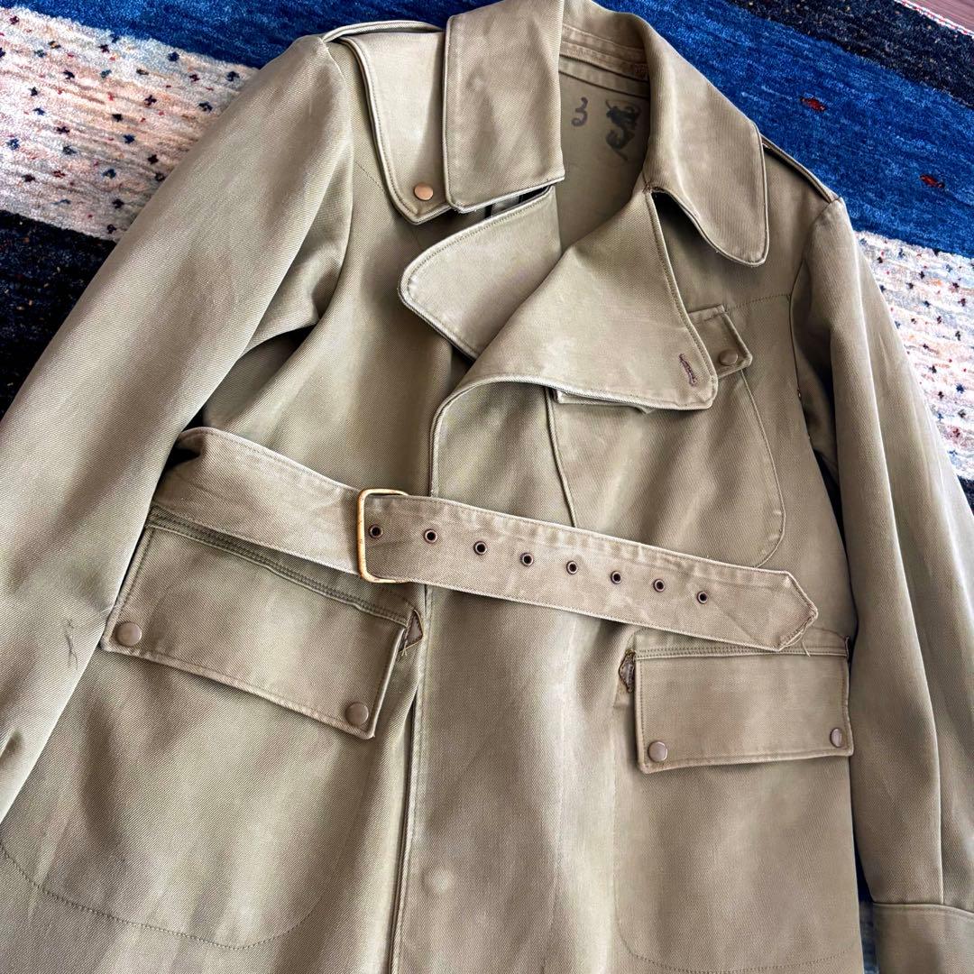 50s ベルギー軍 ディスパッチ モーターサイクルコート