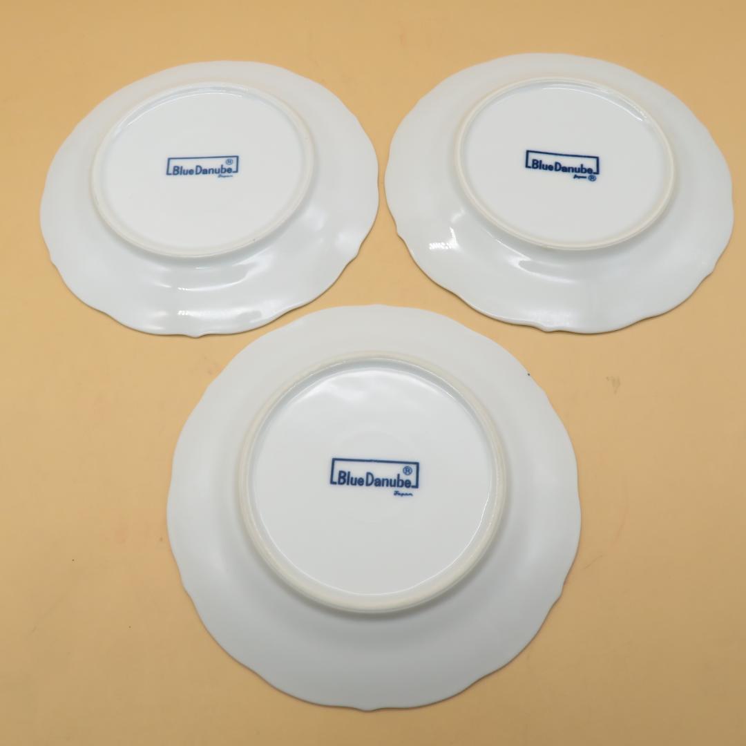 ブルーダニューブ Blue Danube 皿　セット　１０枚