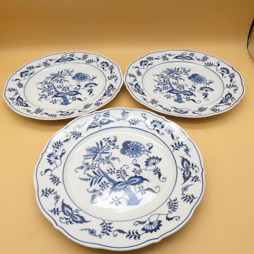 ブルーダニューブ Blue Danube 皿　セット　１０枚